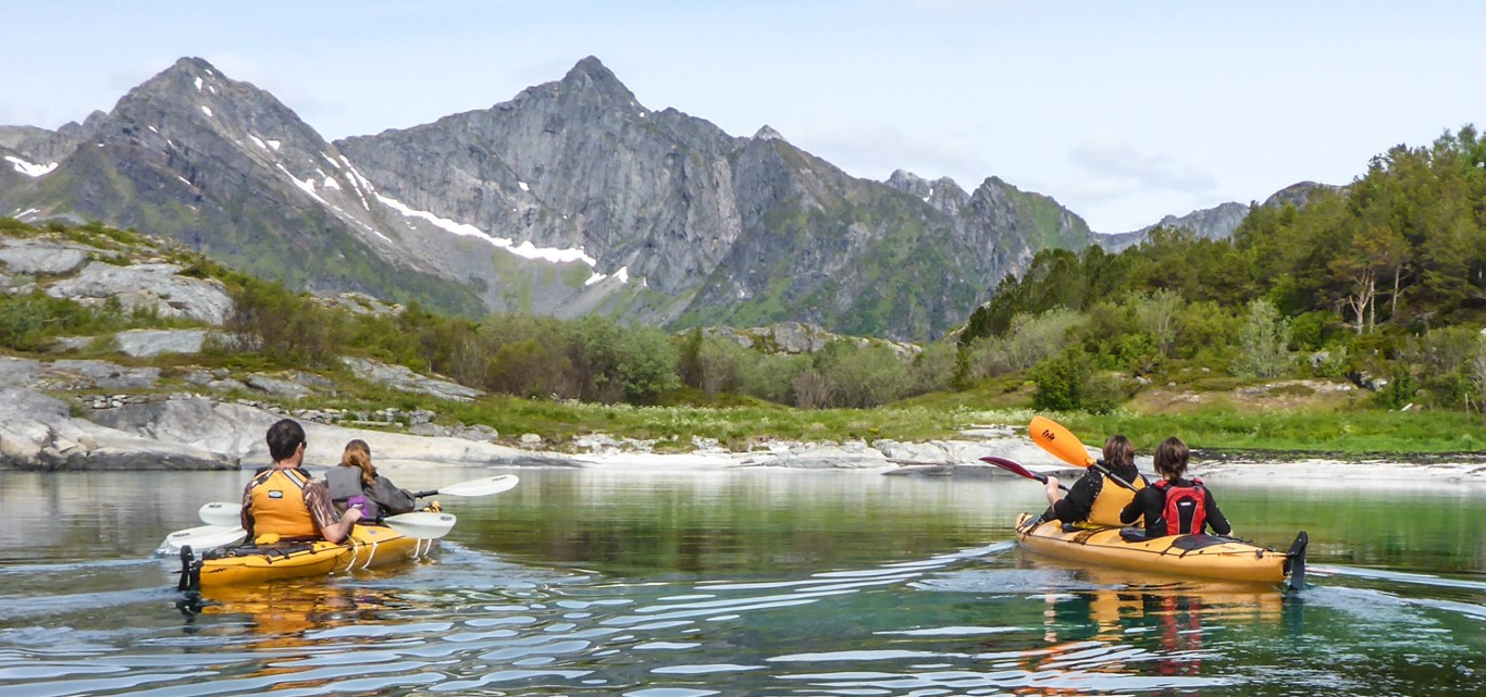 Afbeelding van Kajakken Lofoten Aktiv