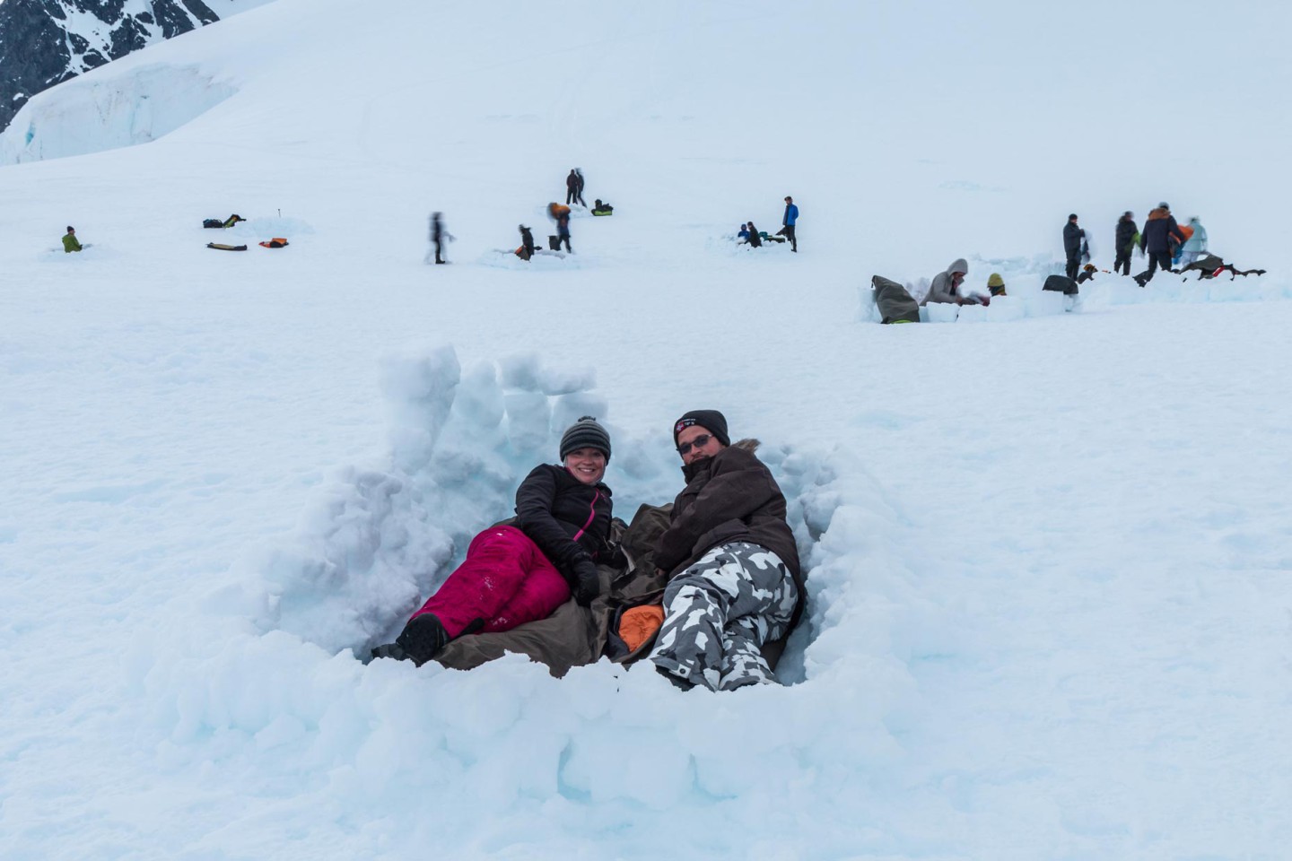 Afbeelding van Kamperen Antarctica Ramon Lucas Norge Reiser 1