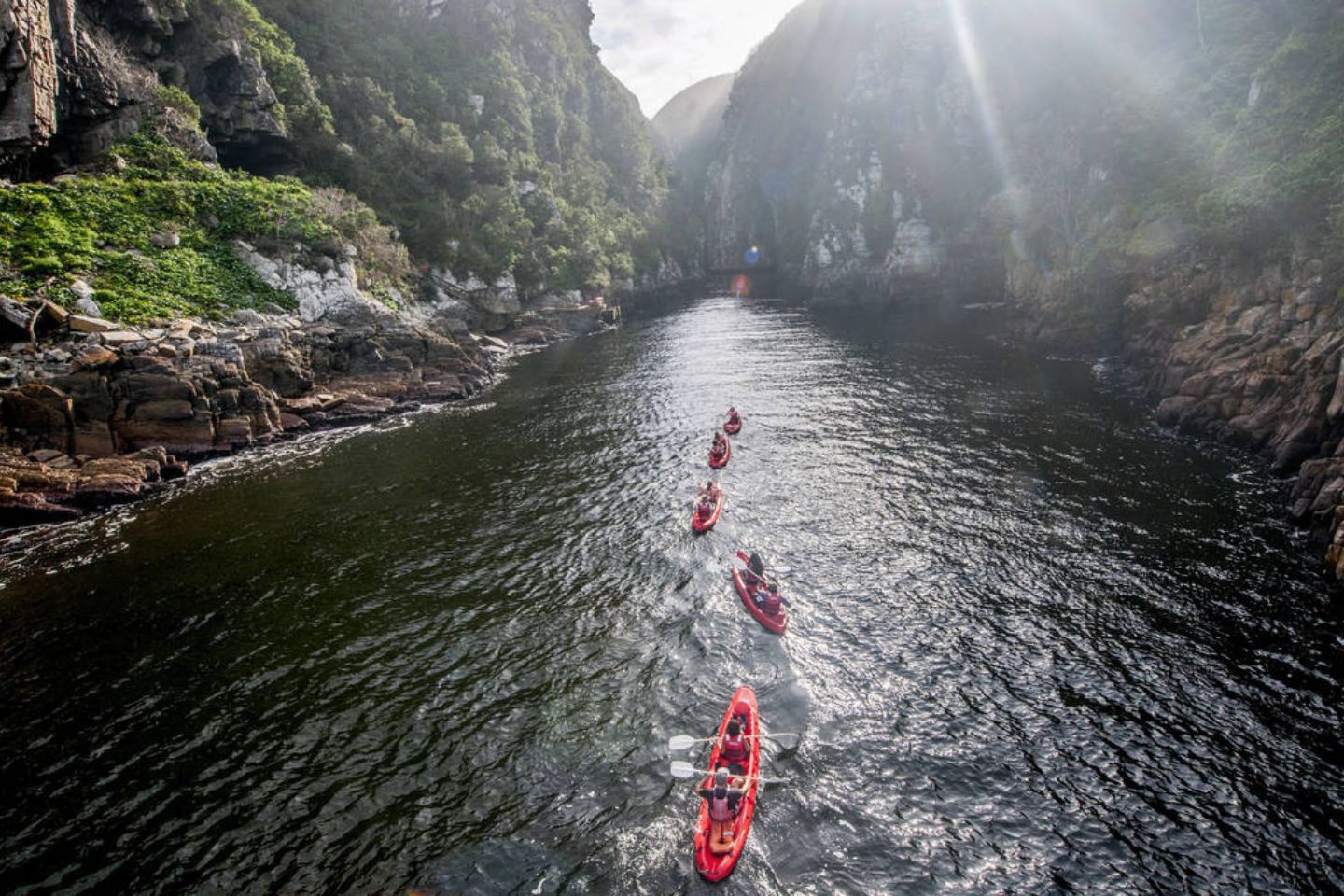 Afbeelding van Kayak And Lilo Tour Tsitsikamma Untouched Adventures Gorge