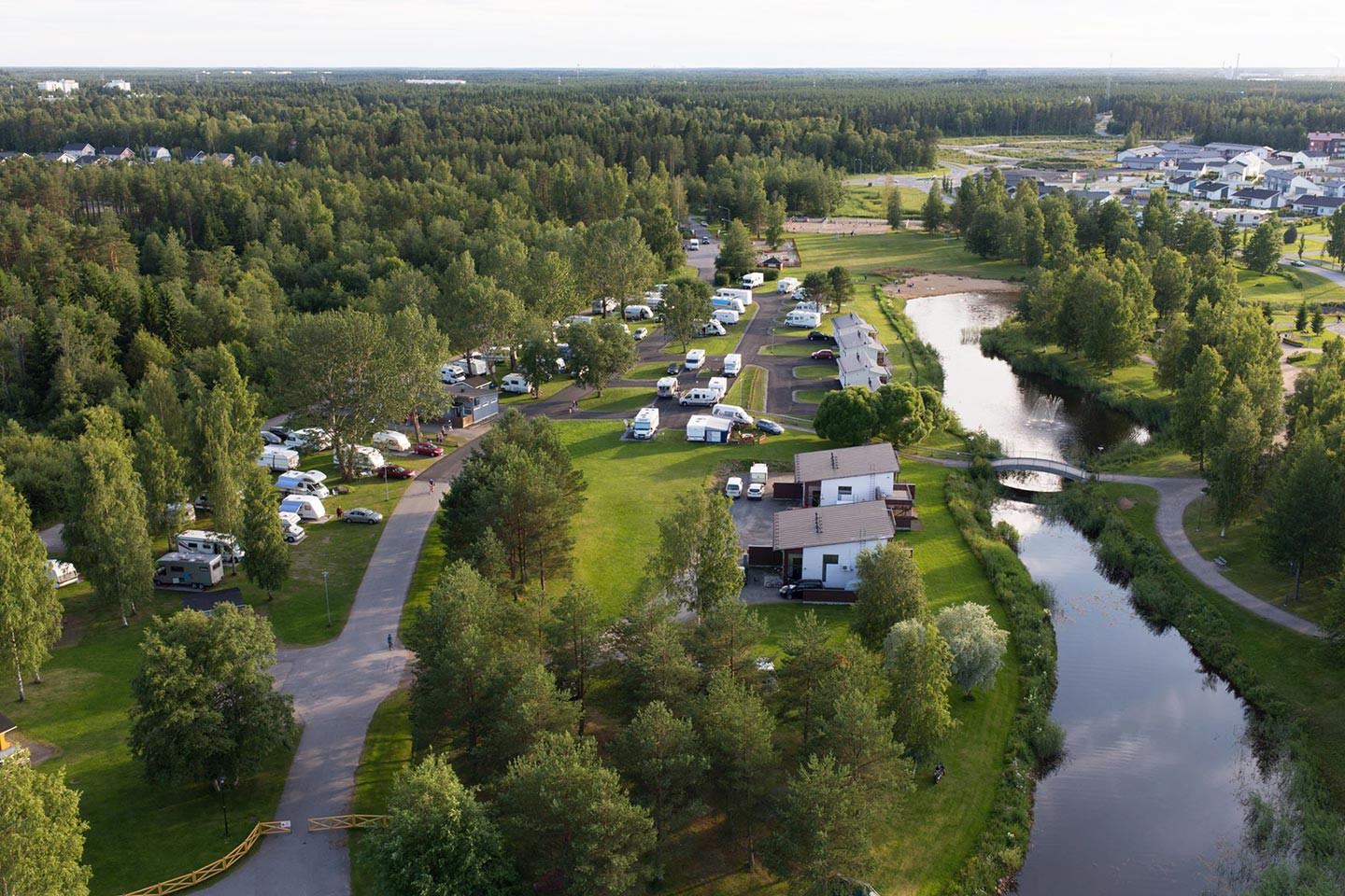 Kokkola, Kokkola Camping kampeerhut