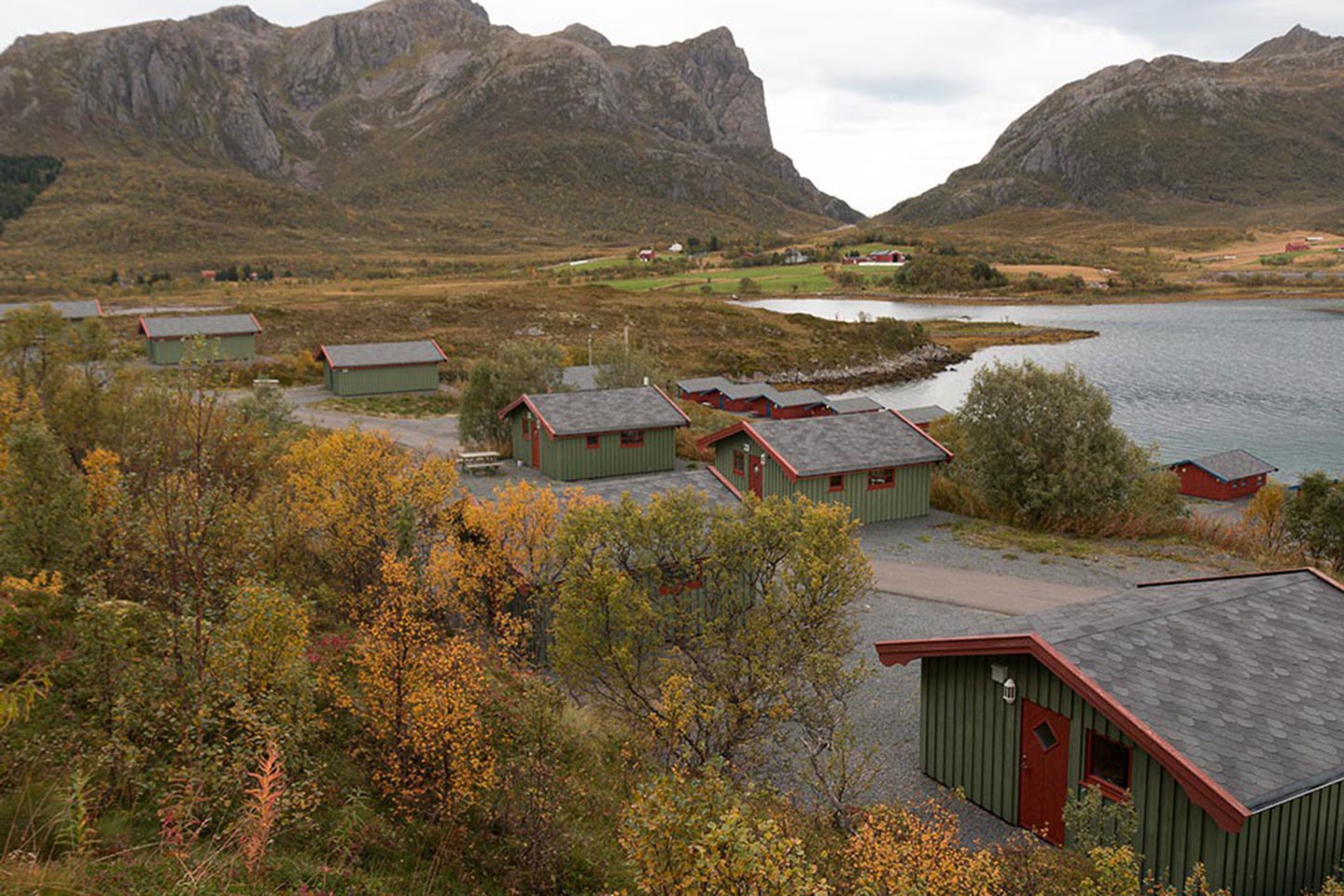 Kråkberget, Fjordcamp