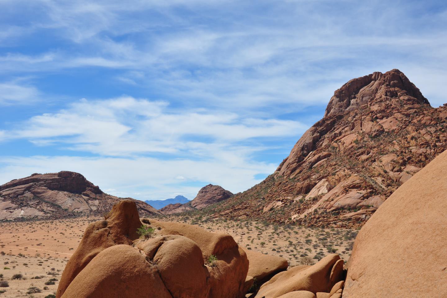 Afbeelding van Landschap Rotsformaties Spitzkoppe Restcamp