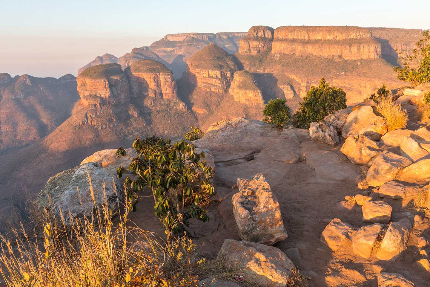 Afbeelding van Landschap Zuid Afrika Drie Rondavels Ramon Lucas Suid Afrika Reise 6