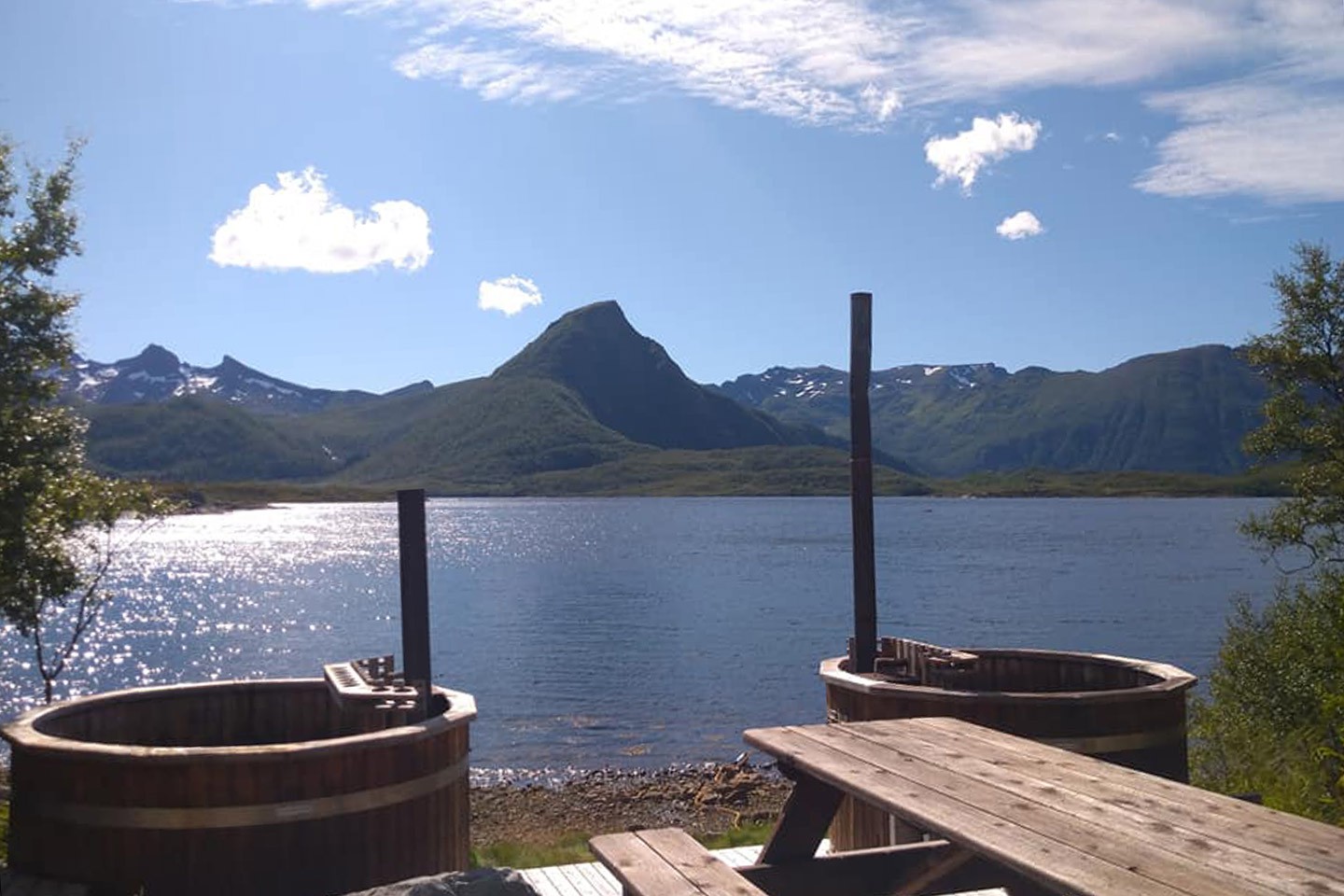 Laukvik, Sandsletta Camping Kleine Bungalow