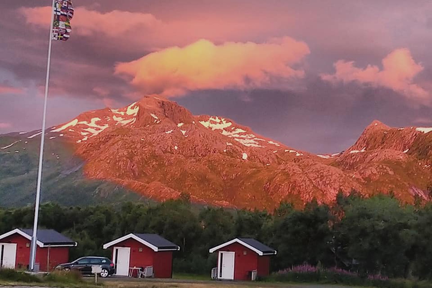 Laukvik, Sandsletta Camping Kleine Bungalow