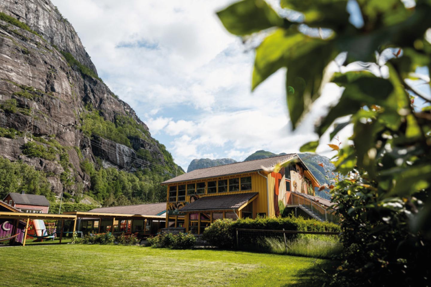 Afbeelding van Lysebotn Lysefjorden Turisthytte Facade Cape Tracks