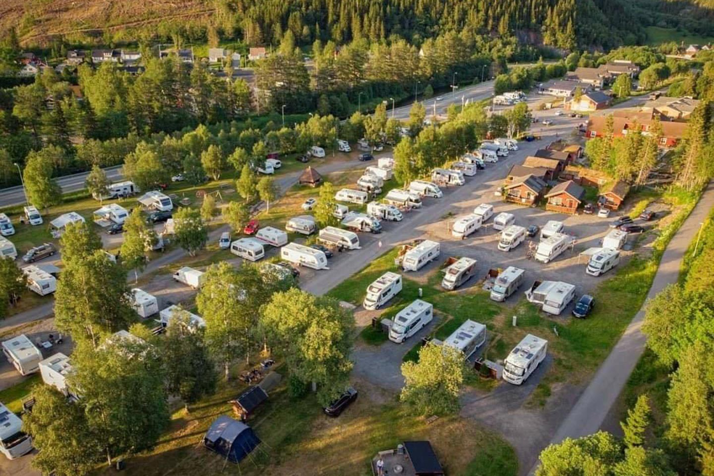 Mosjøen, Mosjøen Camping kampeerhut