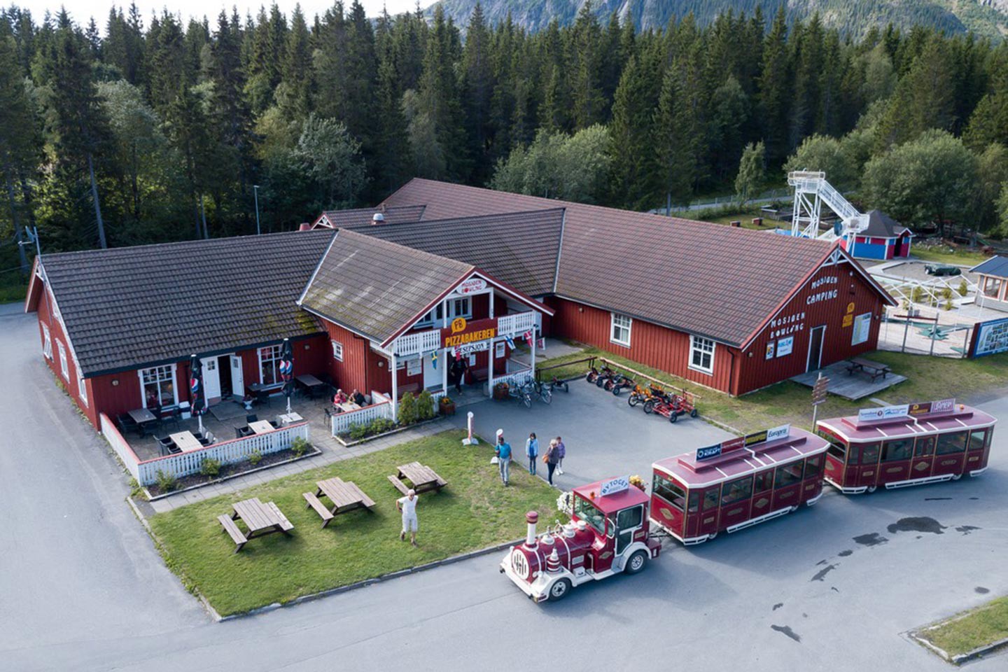 Mosjøen, Mosjøen Camping kampeerhut