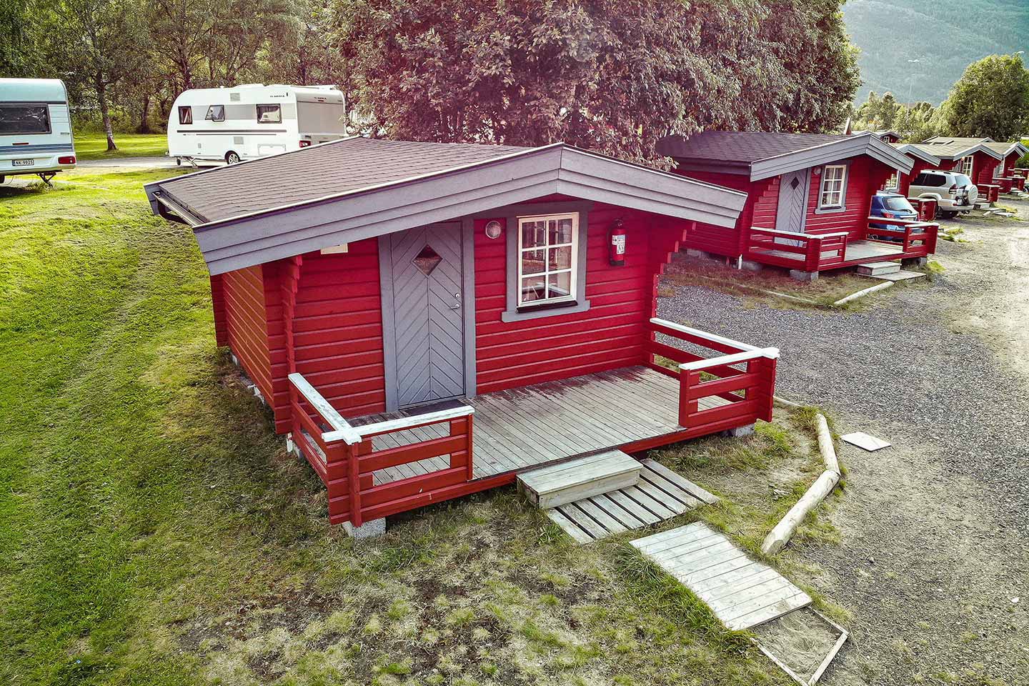 Mosjøen, Mosjøen Camping kampeerhut