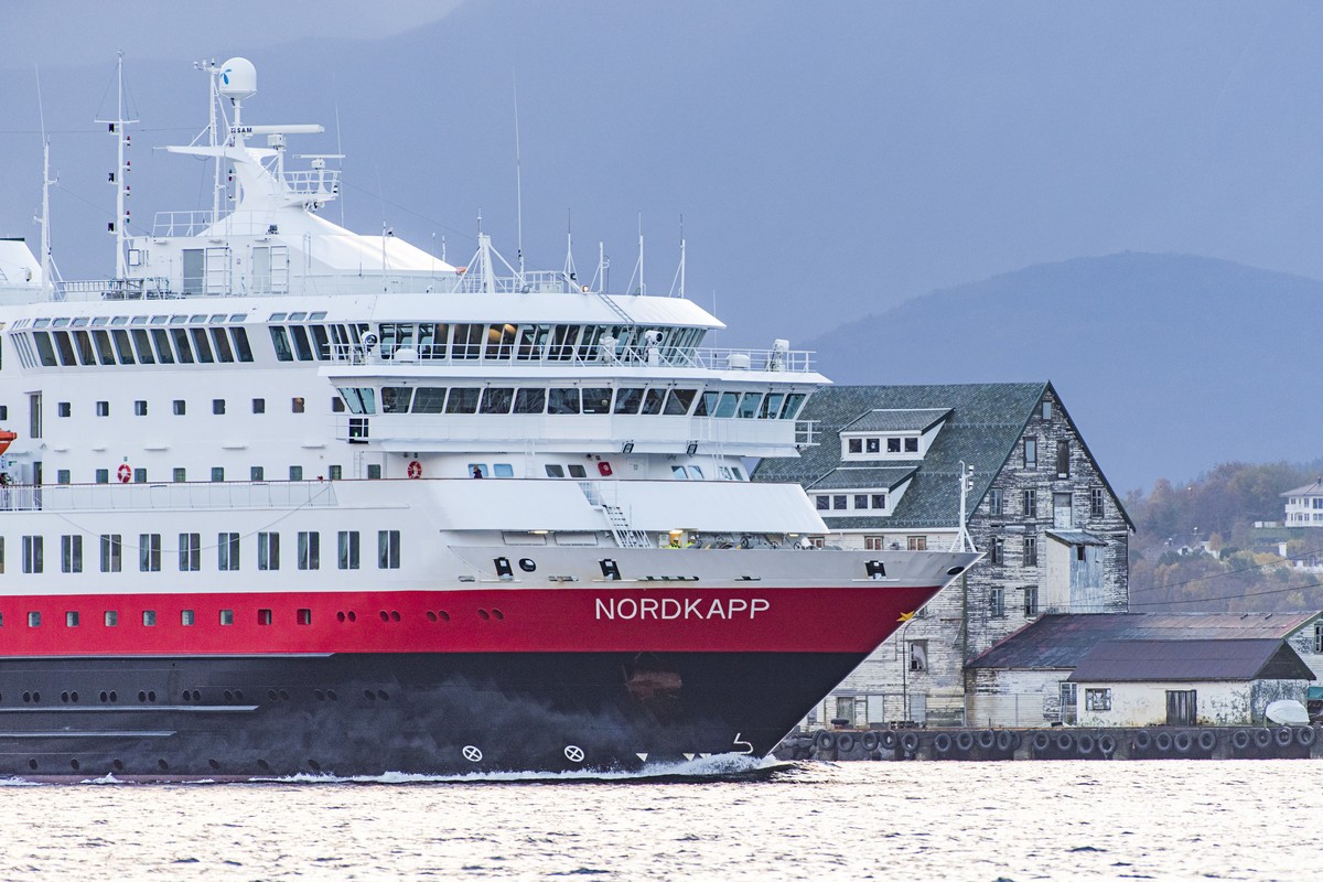 Afbeelding van Ms Nordkapp Schip Orjan Bertelsen Hurtigruten Noorwegen