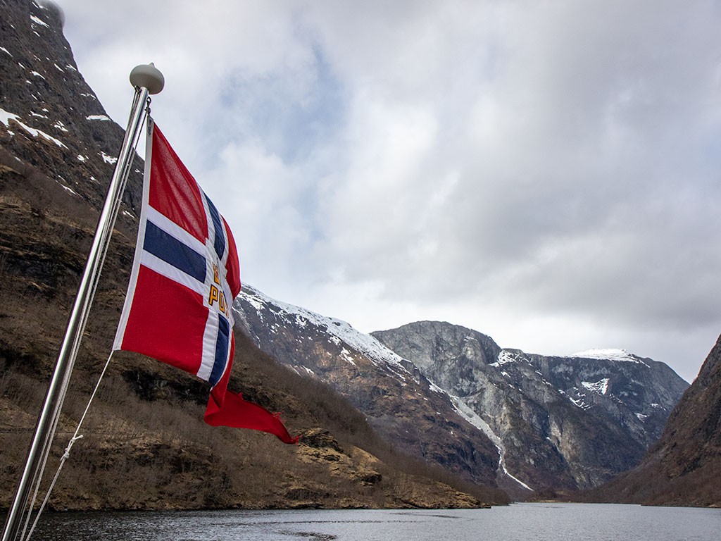 Afbeelding van Naerofjord Noorwegen