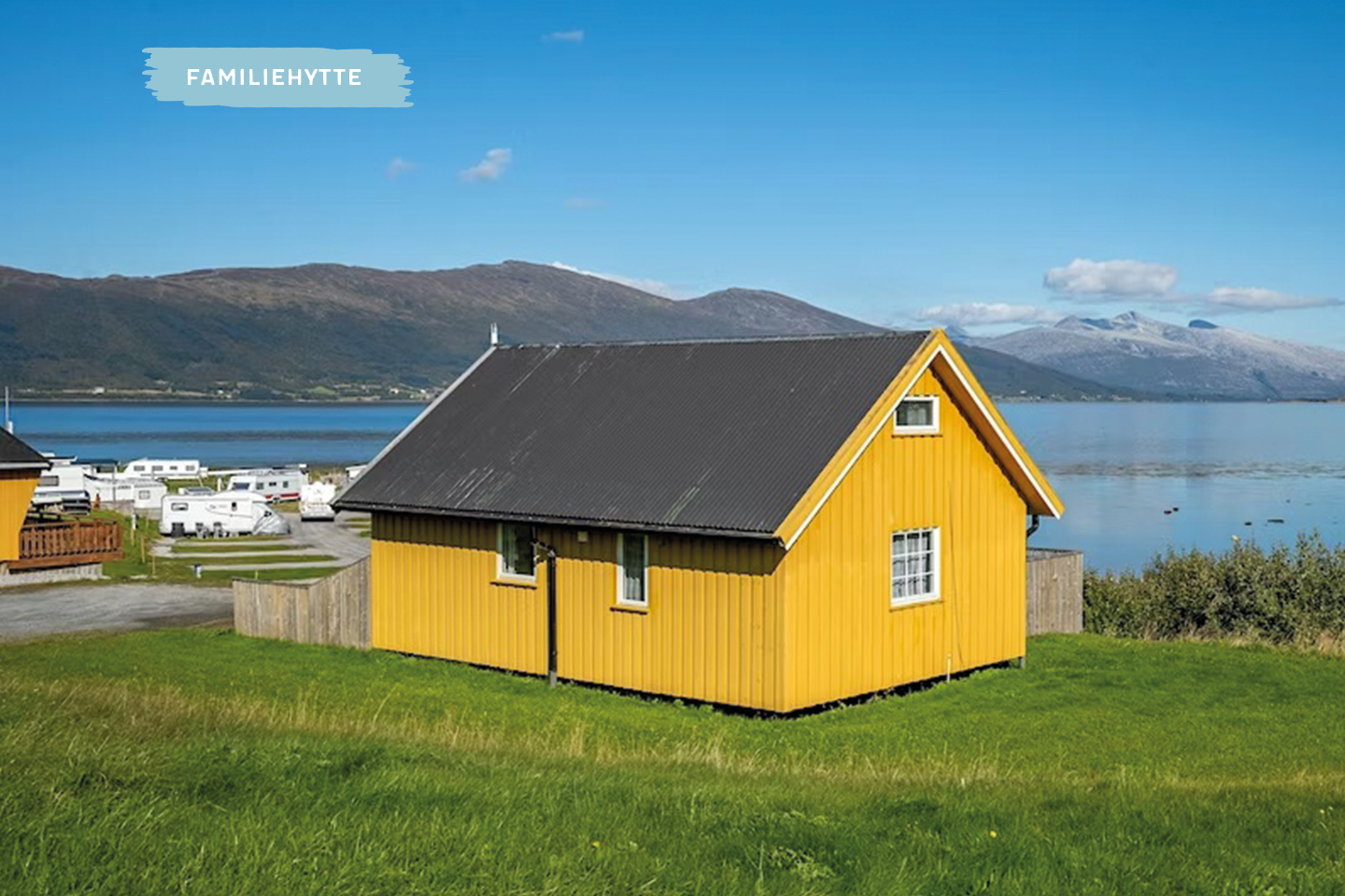 Nesna, Havblikk Camping bungalow/studio