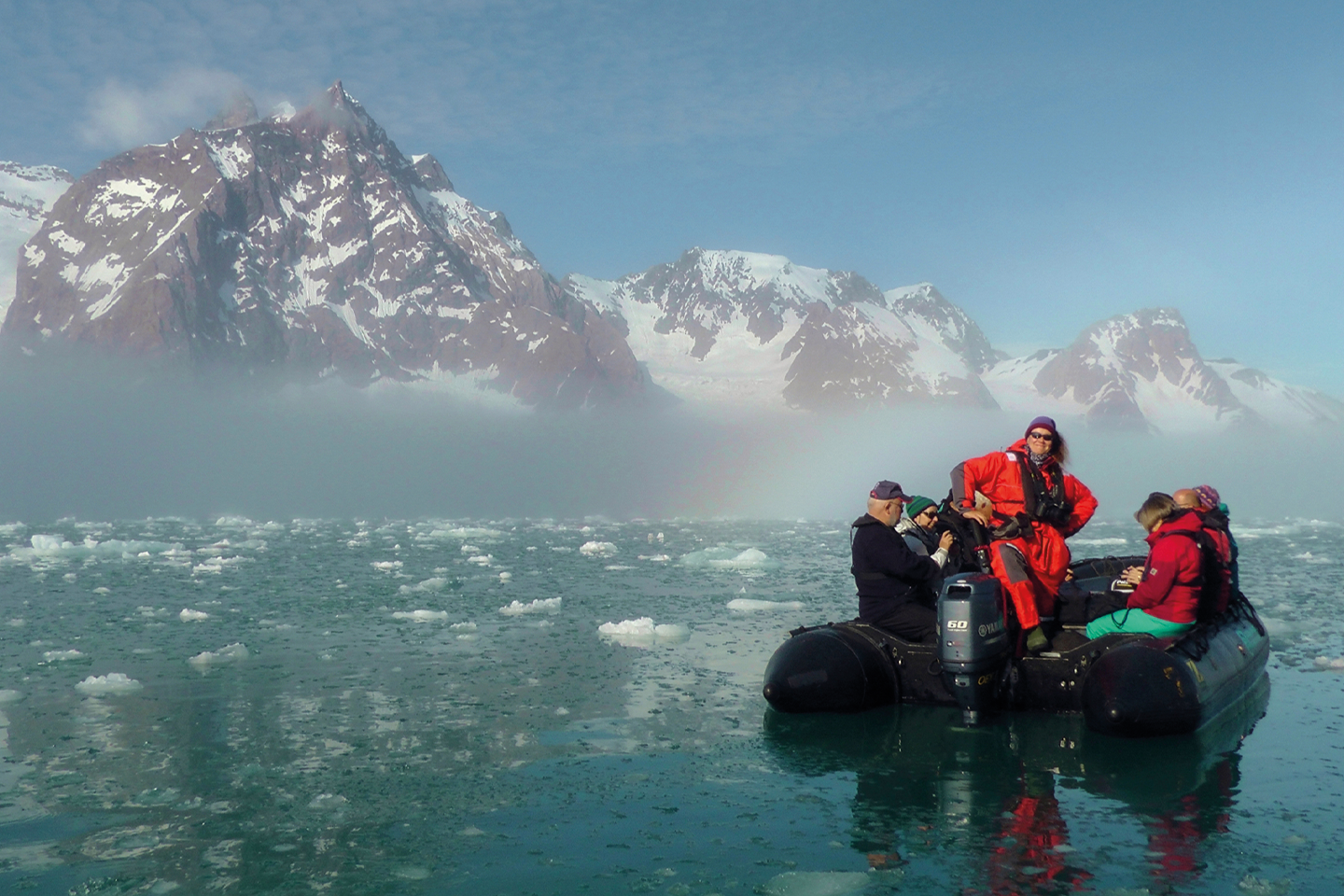 Afbeelding van Oost Spitsbergen Ontdekken Zodiac Cruising Jutta %26 Erik Swanbom