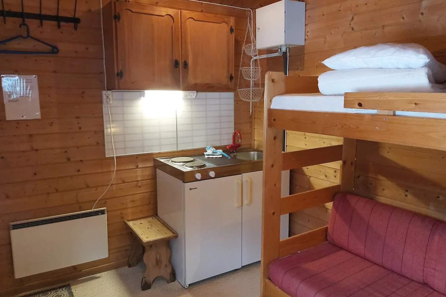 Oppdal, Magalaupe camping kampeerhutten