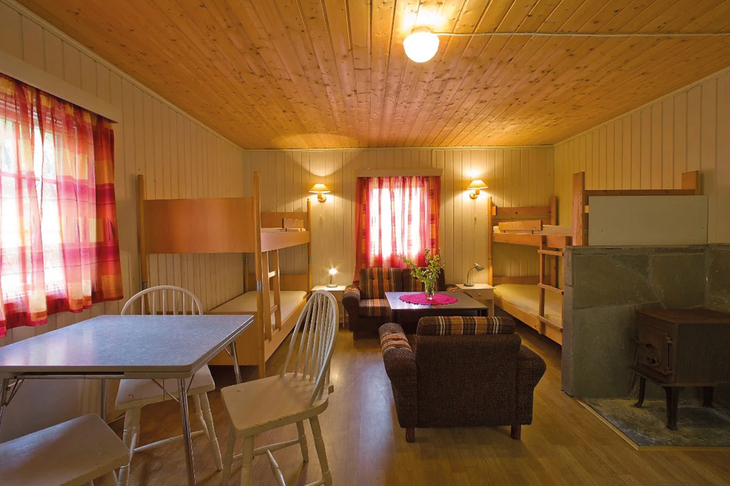 Oppdal, Magalaupe camping kampeerhutten