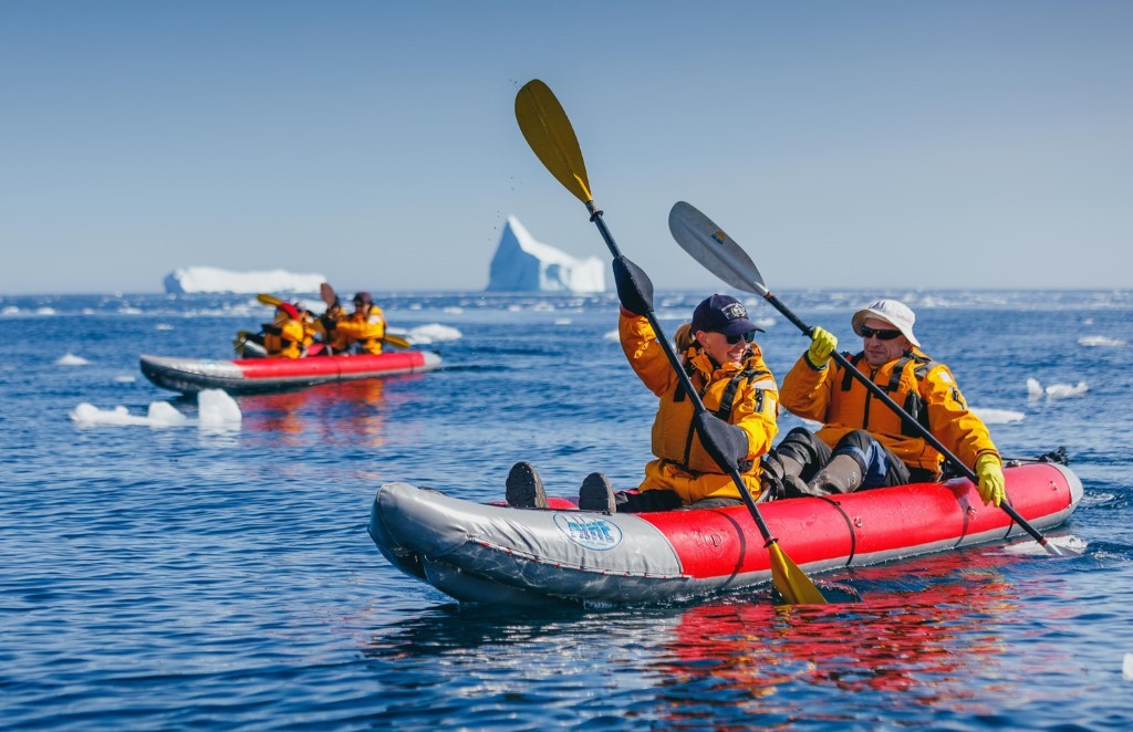 Afbeelding van Peddelen Groenland Quark Expeditions