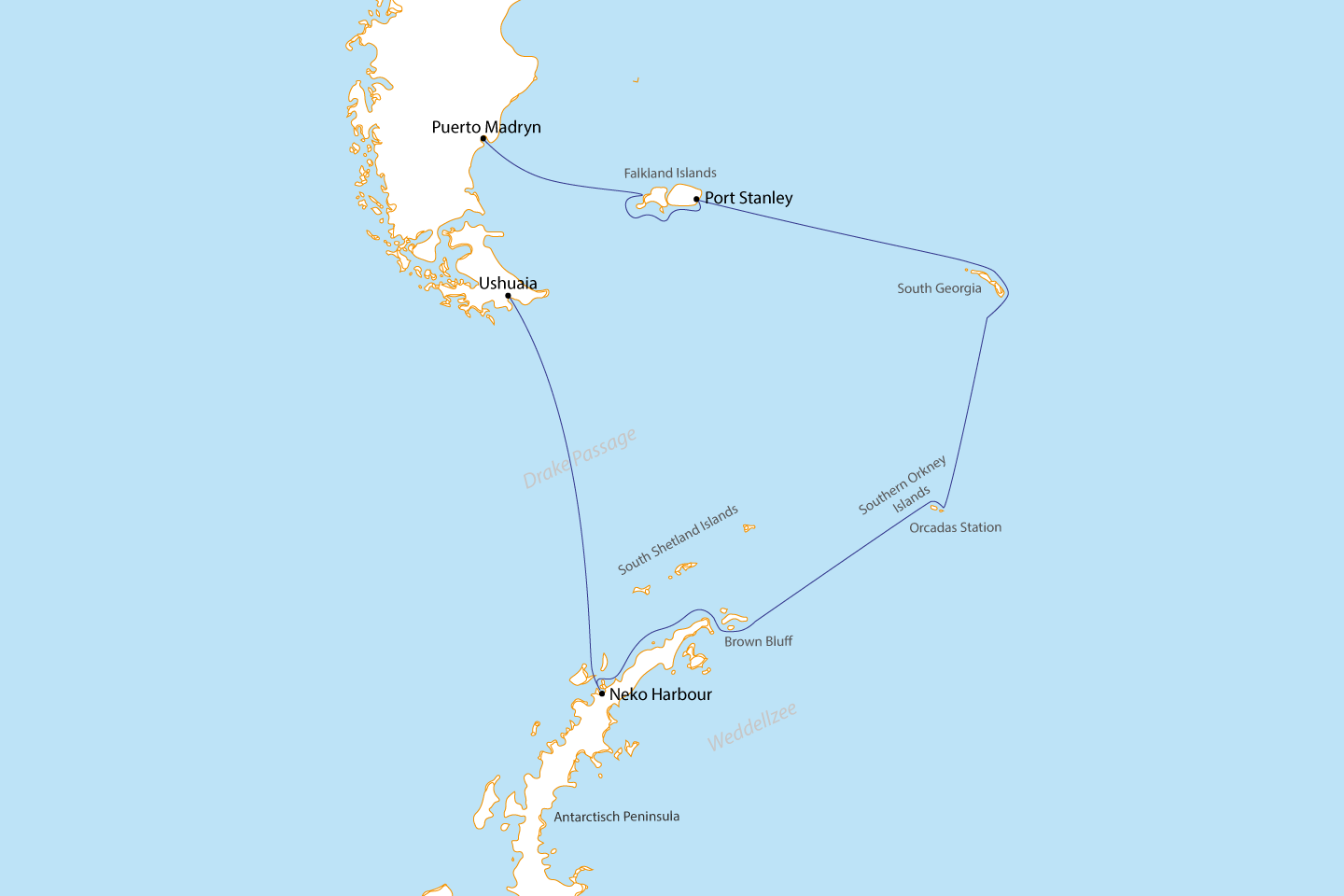 Afbeelding van Pinguinsafari Op Falklandeilanden Antarctica