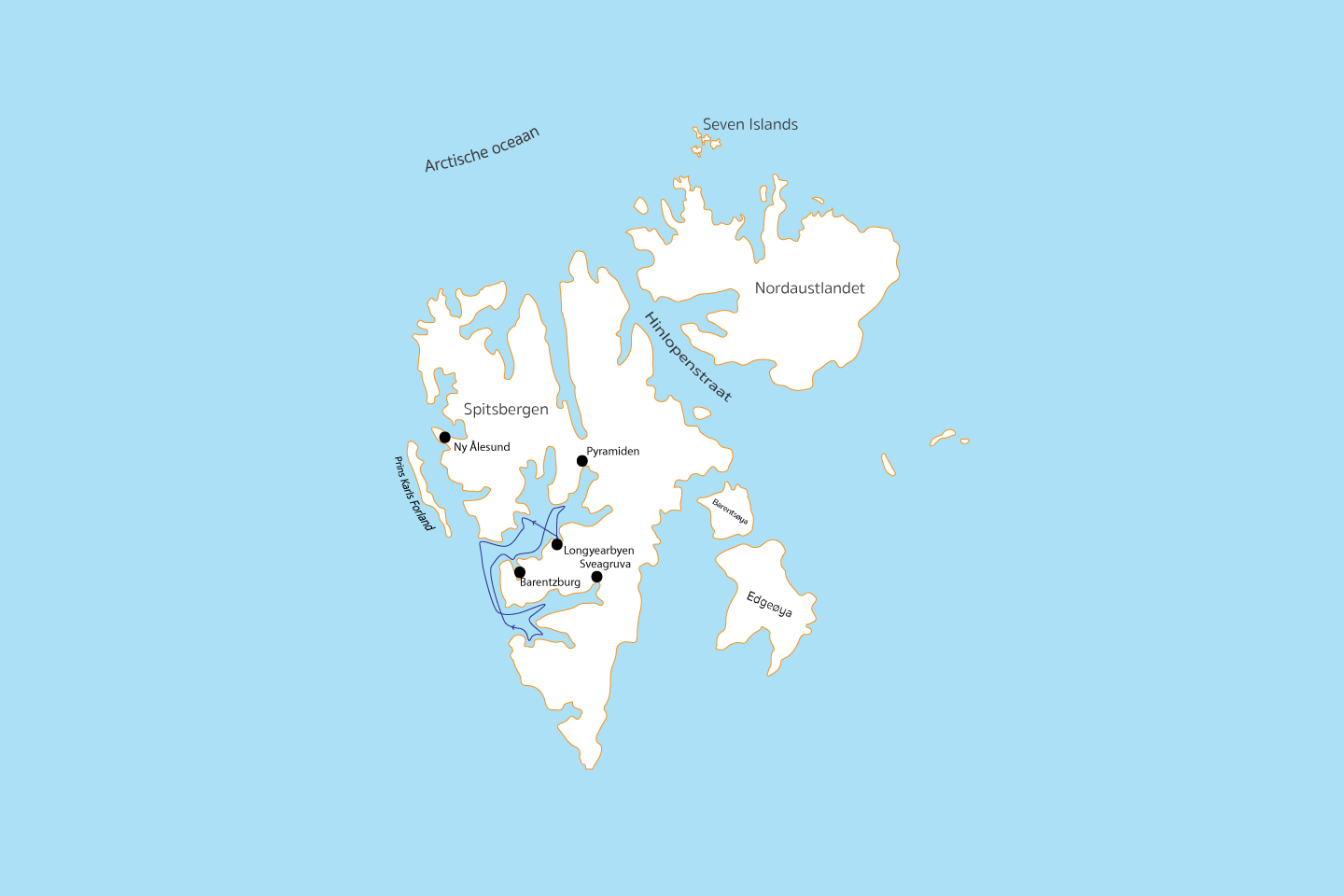Poolreis Spitsbergen Afbeelding van Poolreis Spitsbergen