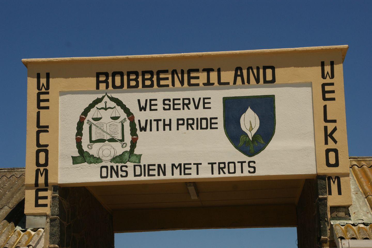 Afbeelding van Robben Island Tour Douwe Baas Entrance