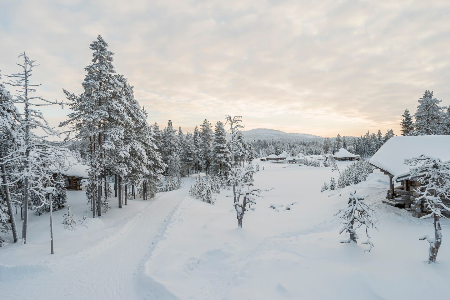 Sneeuwschoenwandelen Ruka