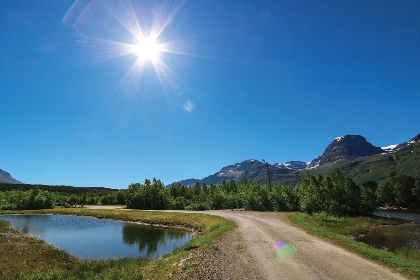 Skibotn, Strandbu camping kampeerhut