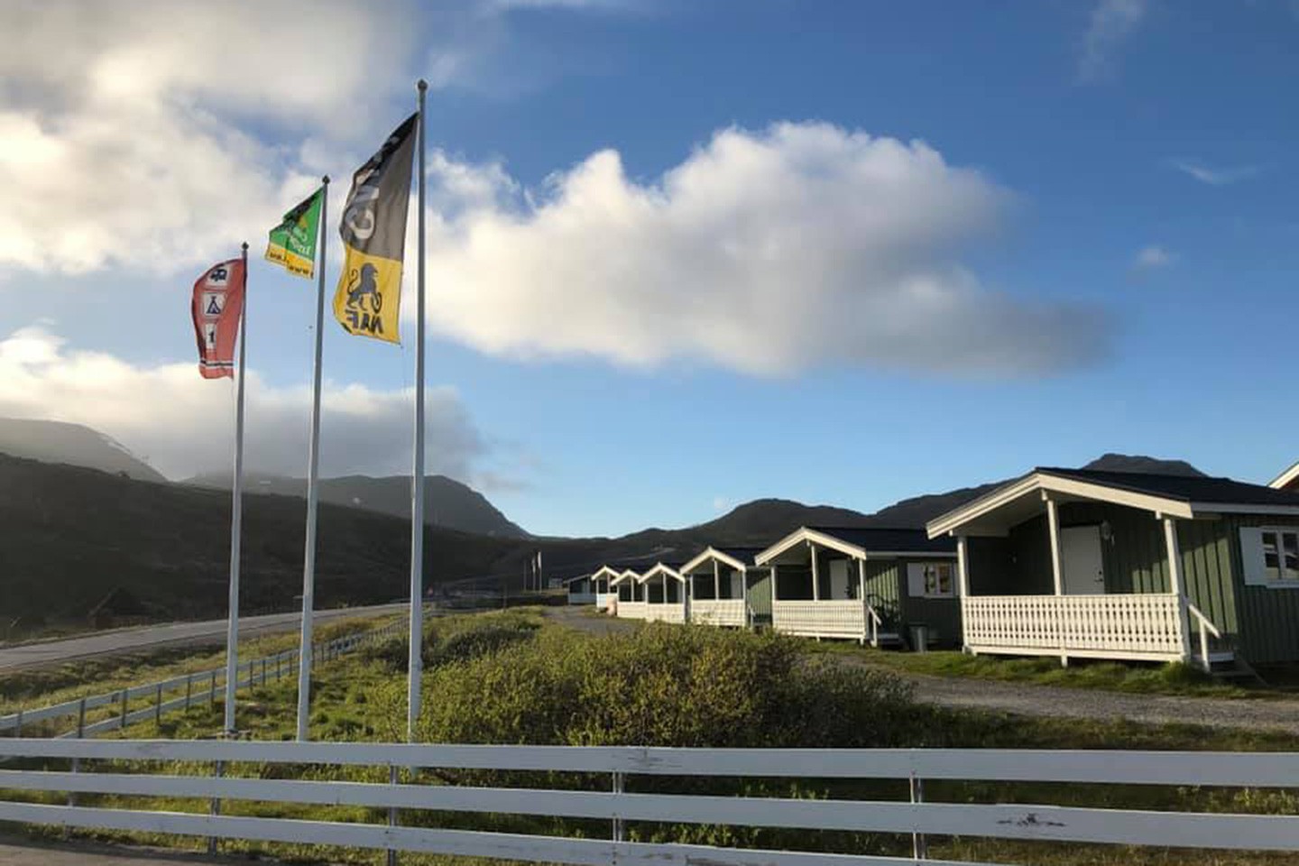 Skipsfjord, Nordkapp Camping kampeerhutten