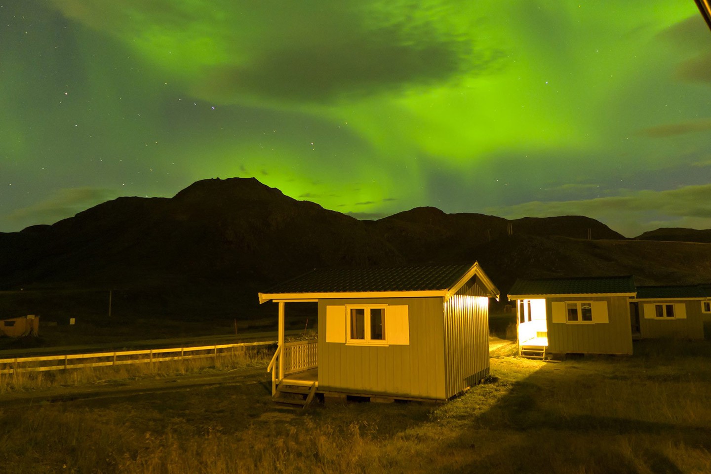 Skipsfjord, Nordkapp Camping kampeerhutten