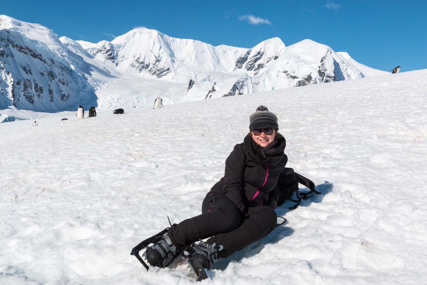 Sneeuwschoenwandelen Antarctica