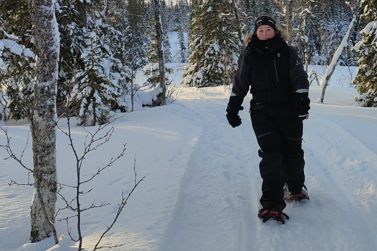 Sneeuwschoenwandelen Cape Afbeelding van Sneeuwschoenwandelen Cape