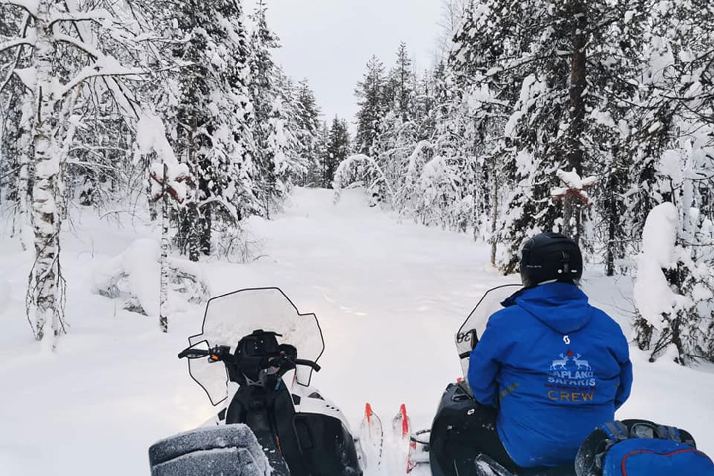 Sneeuwscootertocht Levi