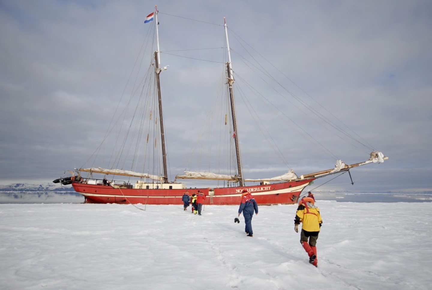 Afbeelding van Spitsbergen Noord Noorderlicht Jan Belgers 1