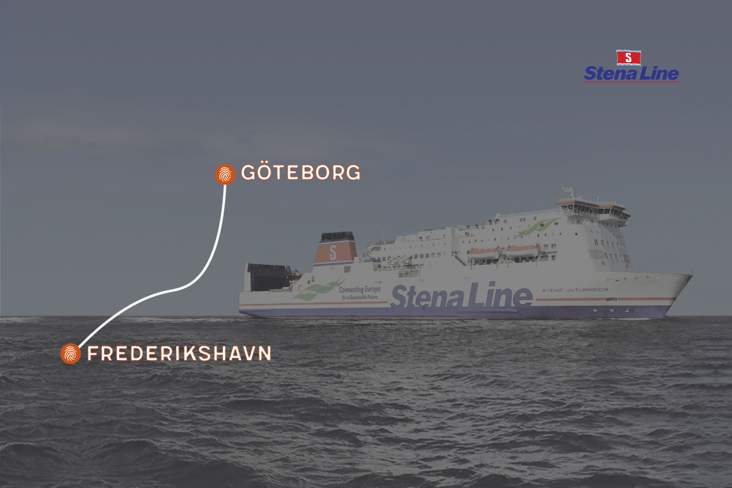 Afbeelding van Stenaline Bootovertocht Denemarken Zweden Frederikshaven Goteborg