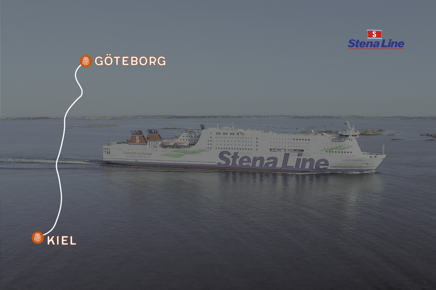 Afbeelding van Stenaline Bootovertocht Duitsland Zweden Kiel Goteborg