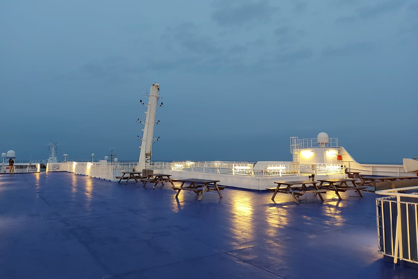 18.45 uur vertrek per Stena Line van Kiel naar Göteborg