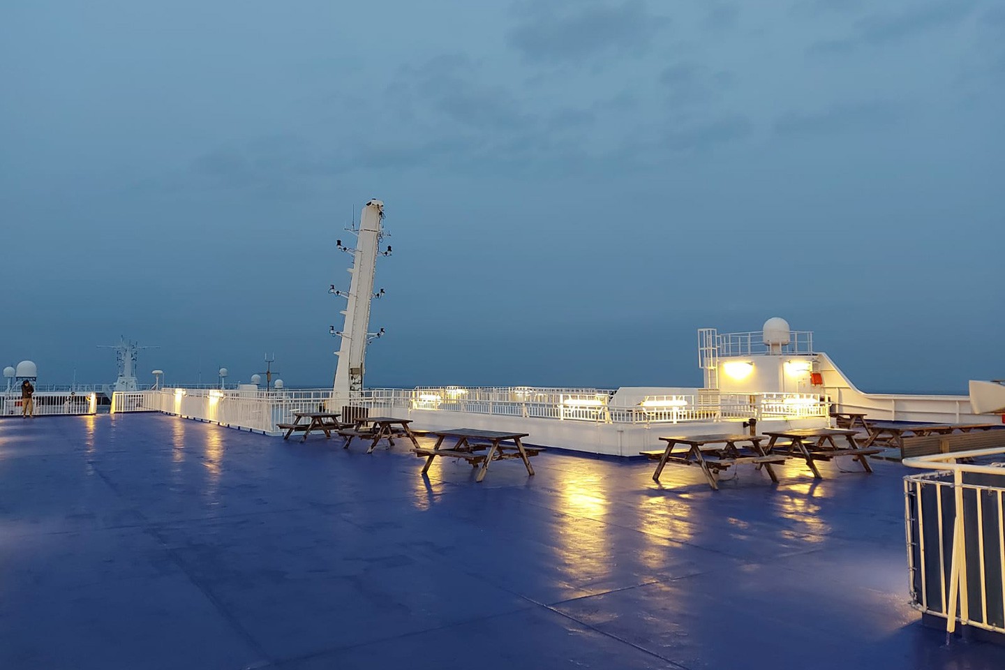 17.45 uur vertrek per Stena Line van Kiel naar Göteborg