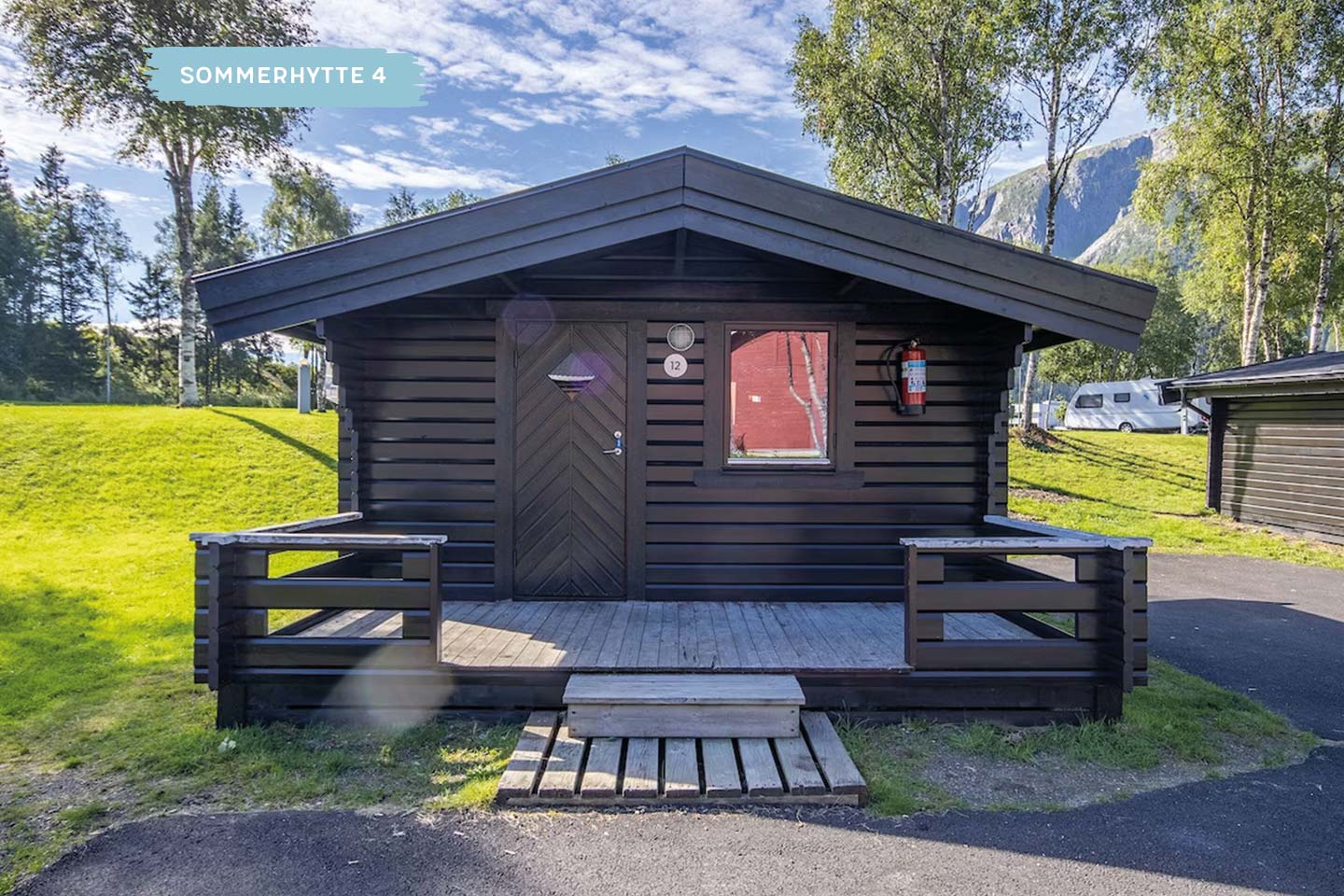 Mosjøen, Mosjøen Camping kampeerhut