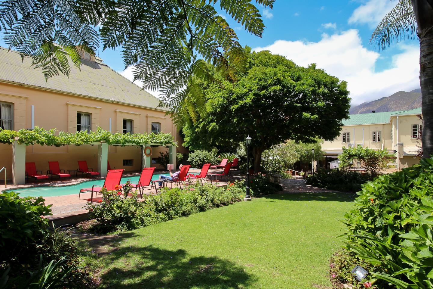 Afbeelding van Tuin Zwembad Montagu Country Hotel