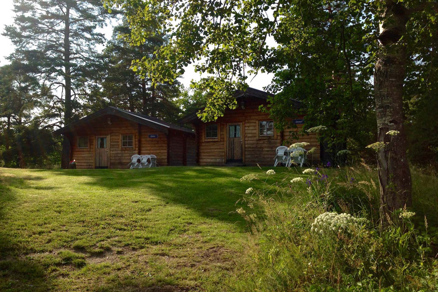 Valdemarsvik, Grännäs Camping kampeerhut