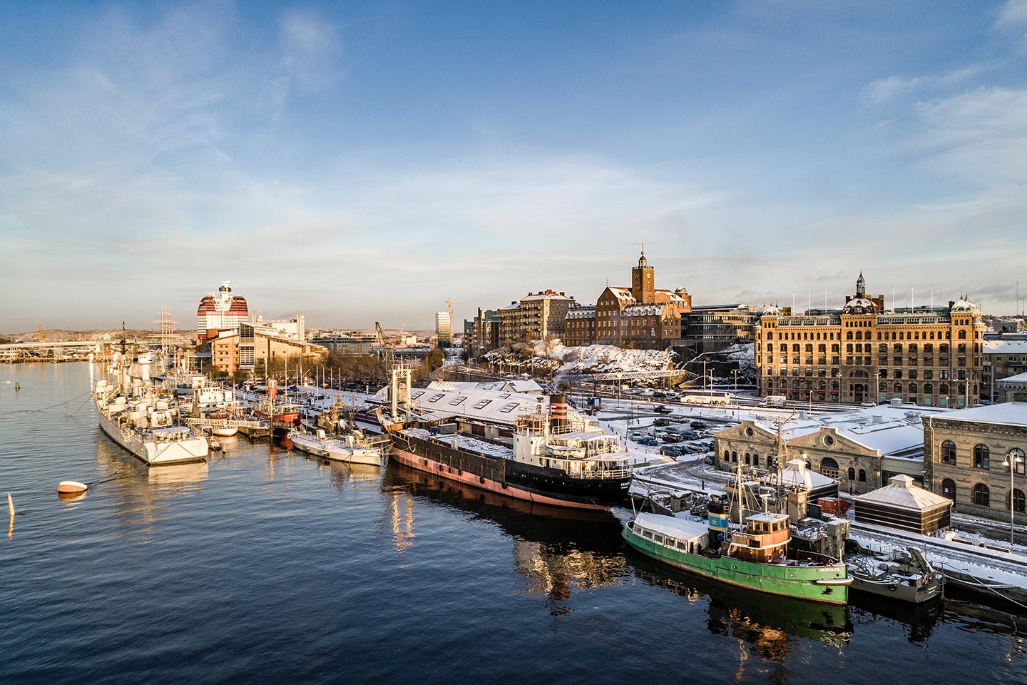 Vittror Per Pixel Petersson Gothenburg In Winter Afbeelding van Vittror Per Pixel Petersson Gothenburg In Winter