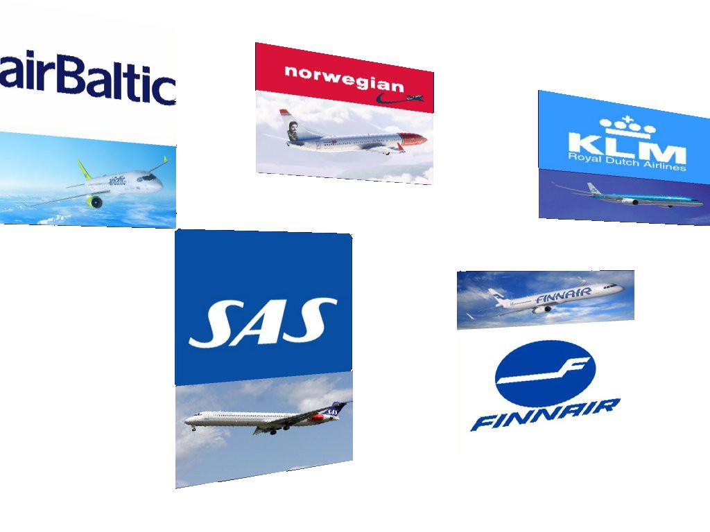 Vlucht Amsterdam - Tallinn
