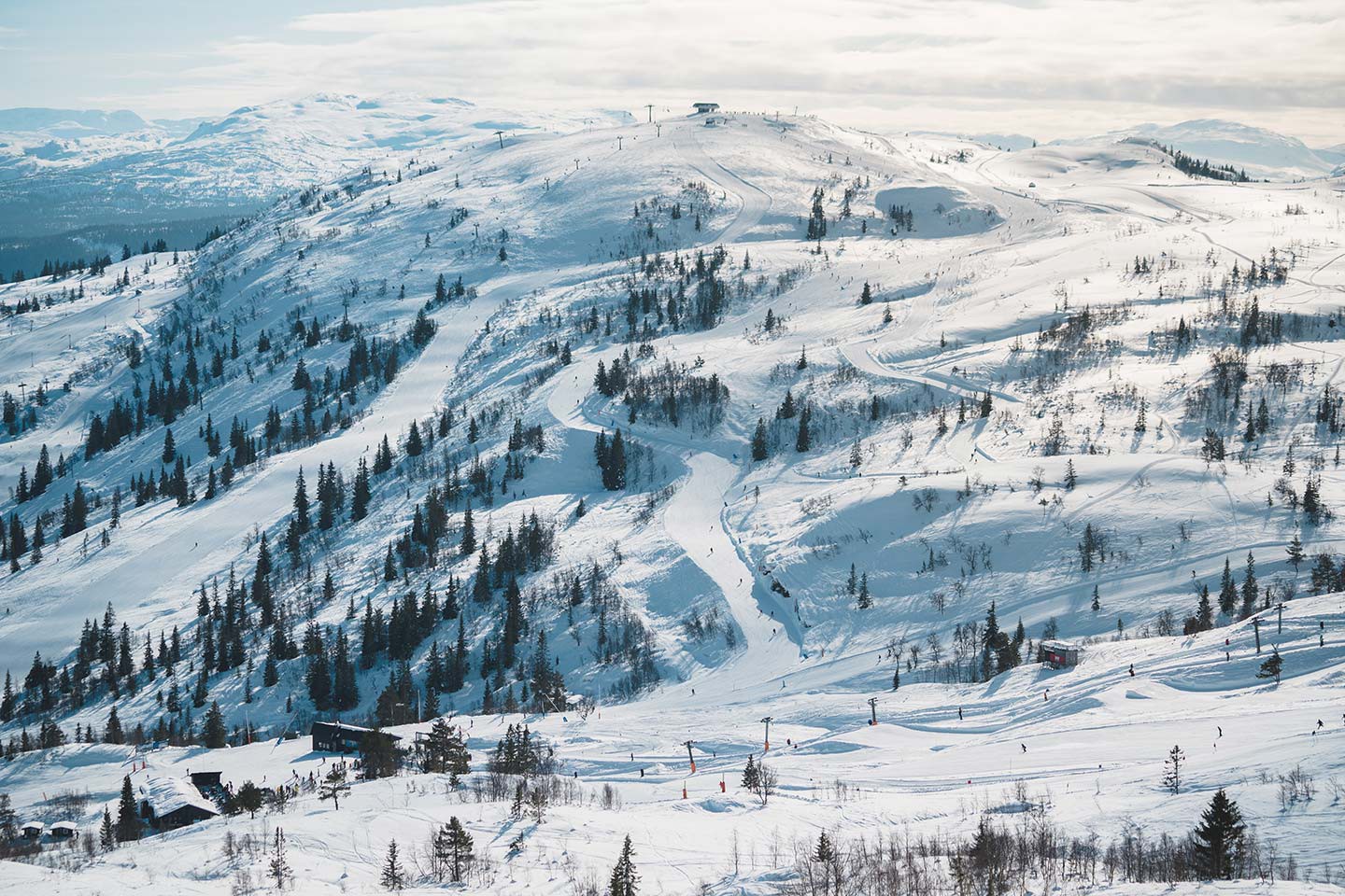 Afbeelding van Wintersportgebieden Noorwegen