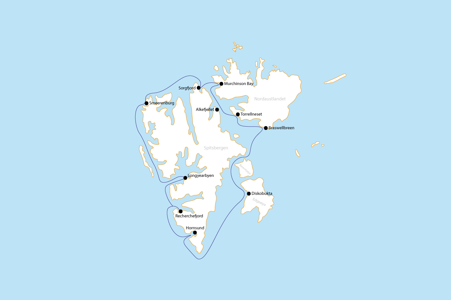 Afbeelding van Zeilen Spitsbergen