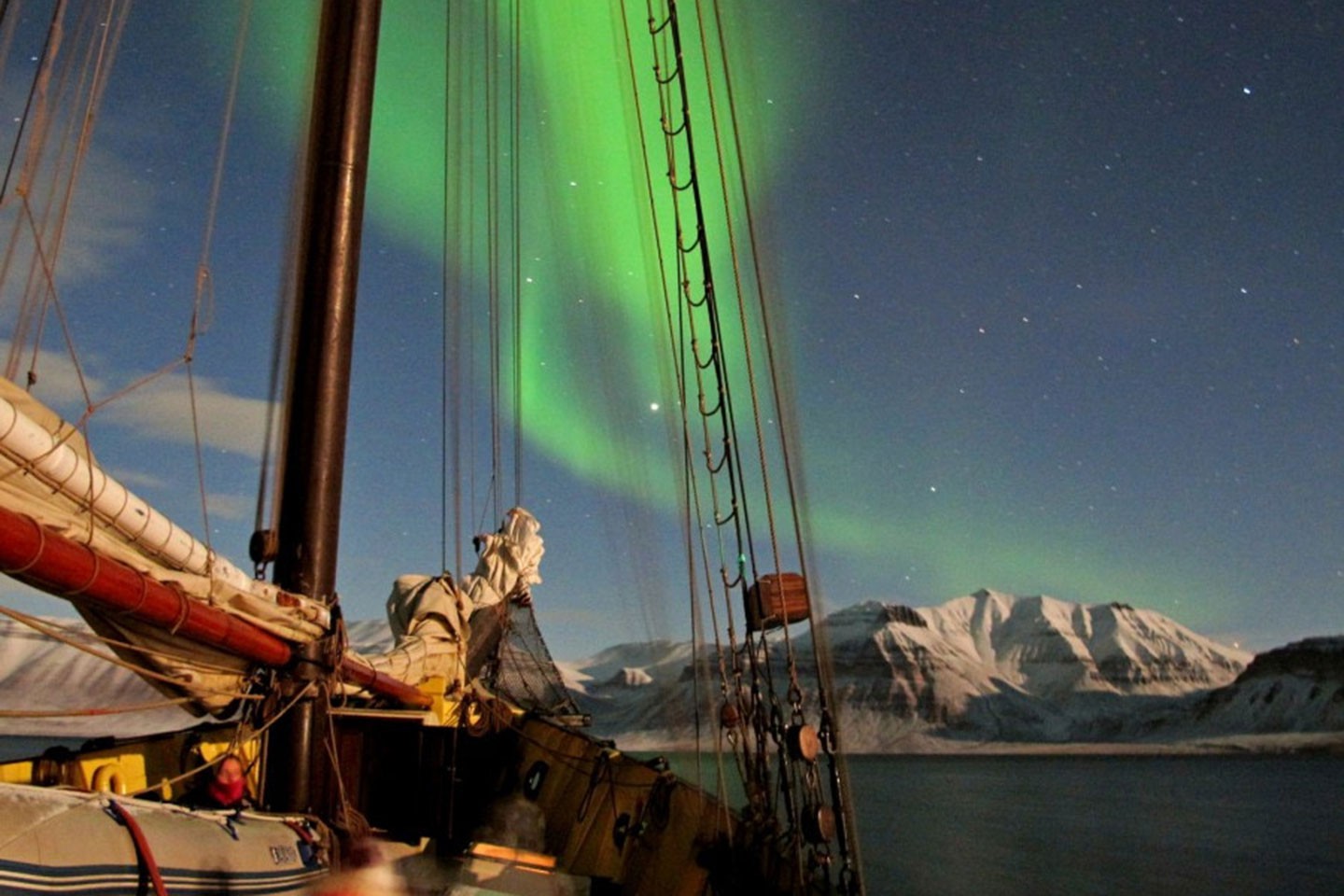 Afbeelding van Zeilreis Door Isfjorden Noorderlicht Jan Belgers 1