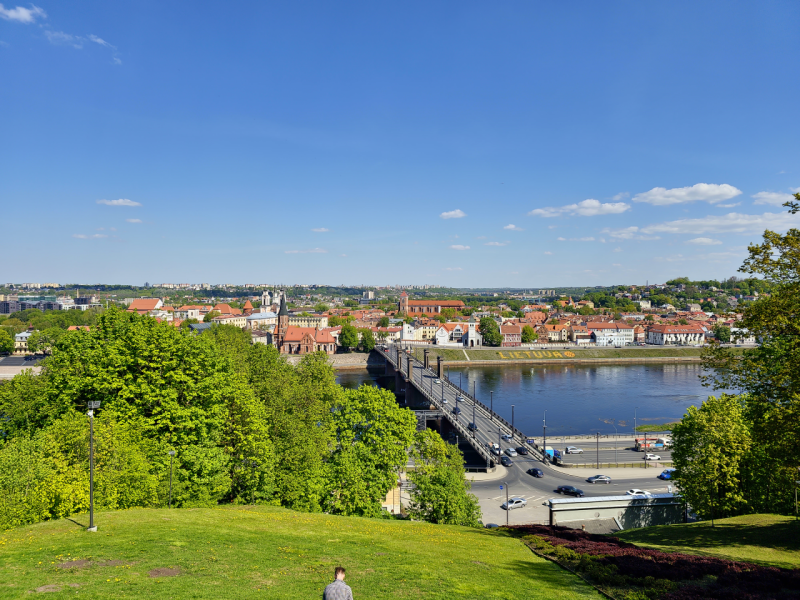 Kaunas Uitzichtpunt Aleksotas