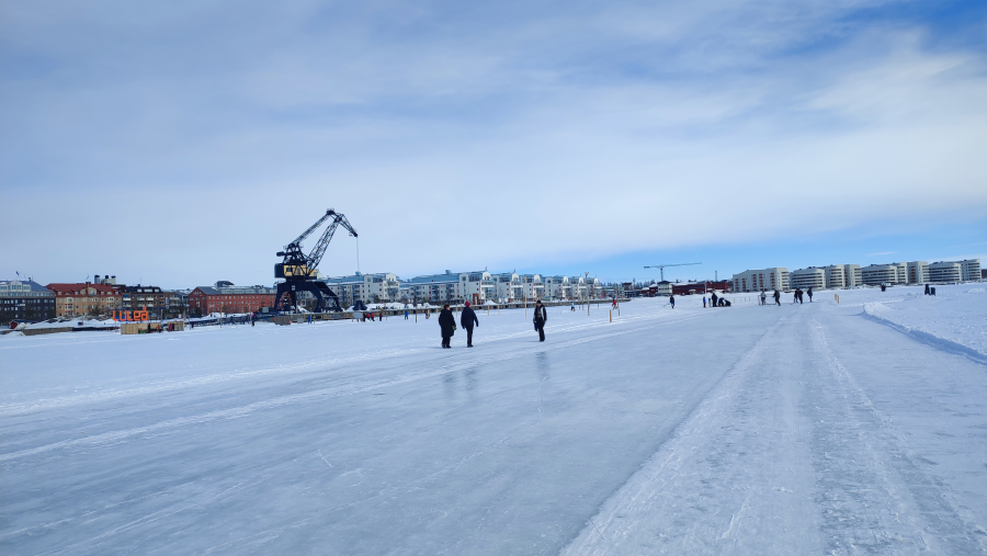 Schaatsen Lulea