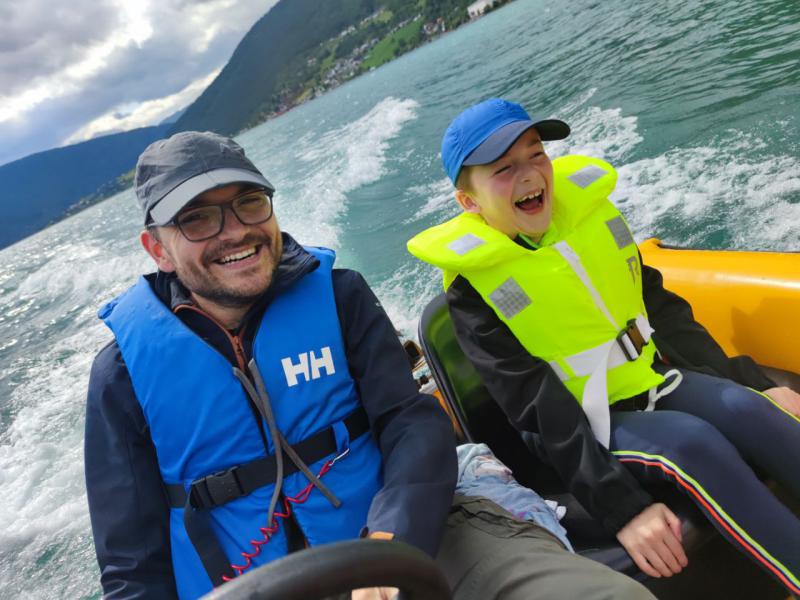 Speedboat Lusterfjord