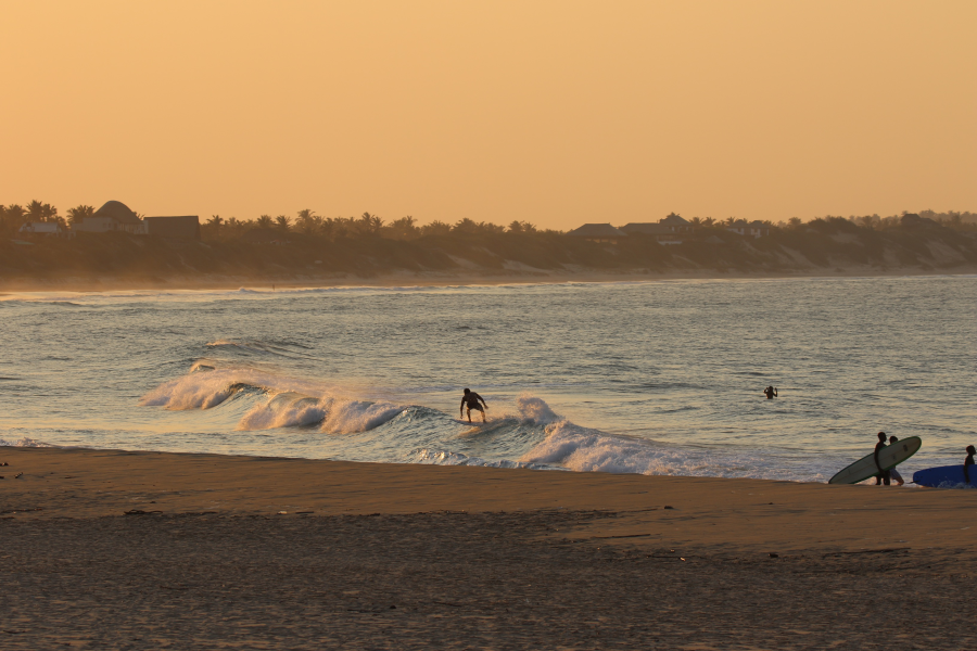 Surfen Tofo Mozambique