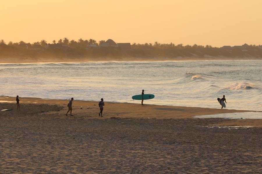 Afbeelding van Surfen Tofo Mozambique