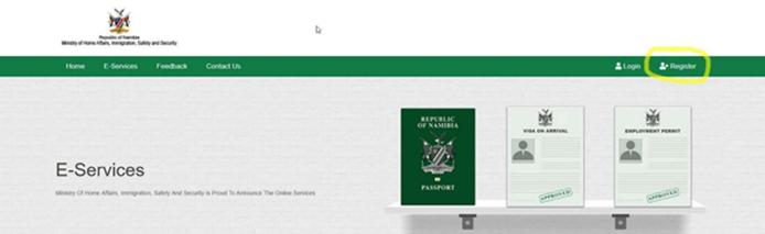 $gallerysplittitle Visa On Arrival Namibi%C3%AB Stap 1