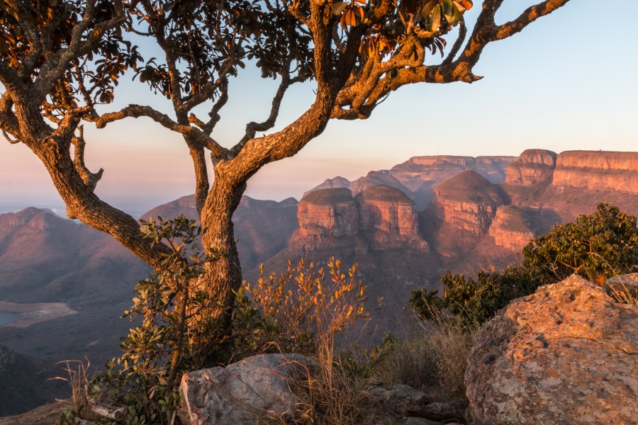 Afbeelding van Landschap Zuid Afrika Drie Rondavels Ramon Lucas 10